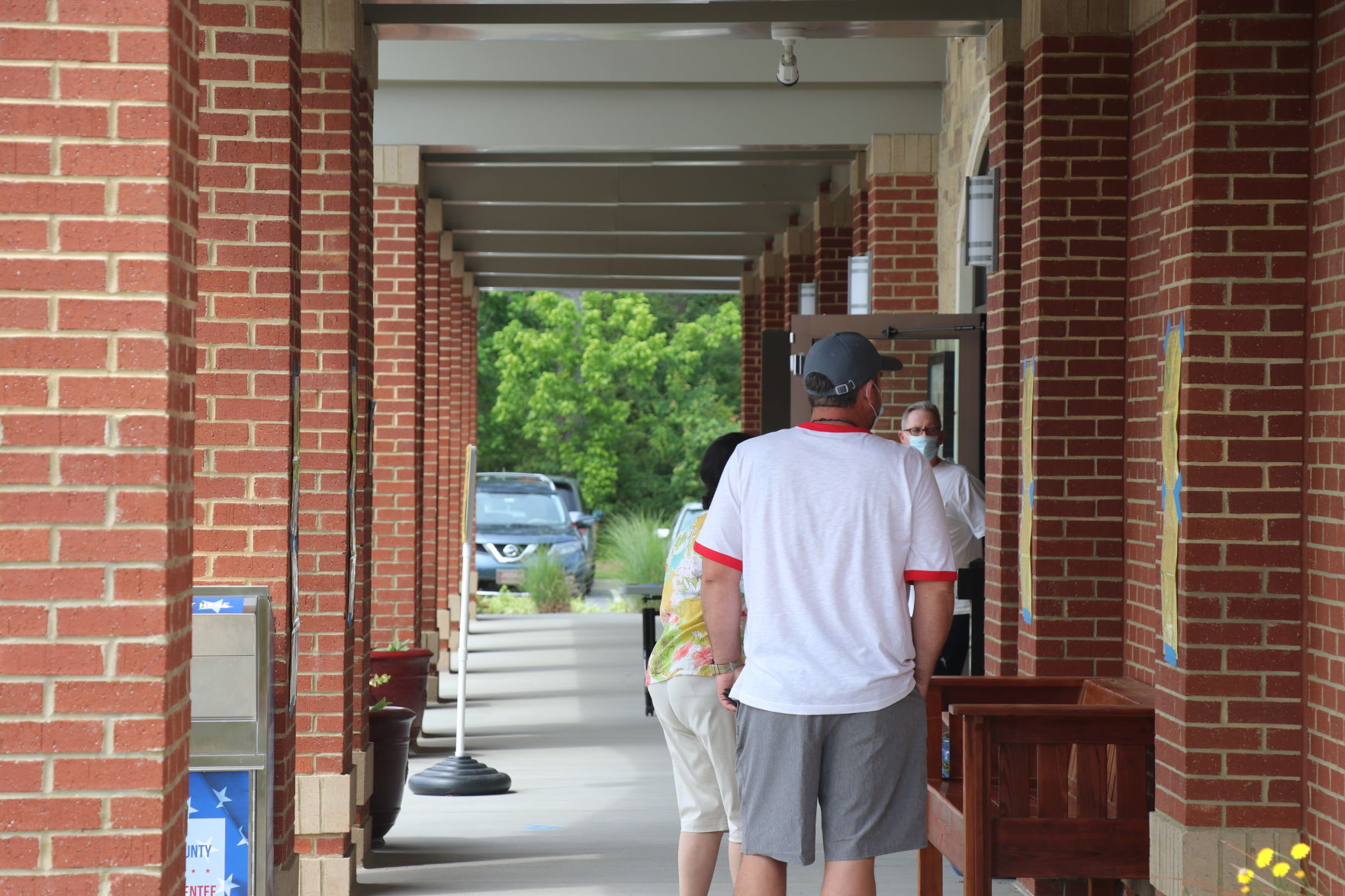 Forsyth Early Voting line